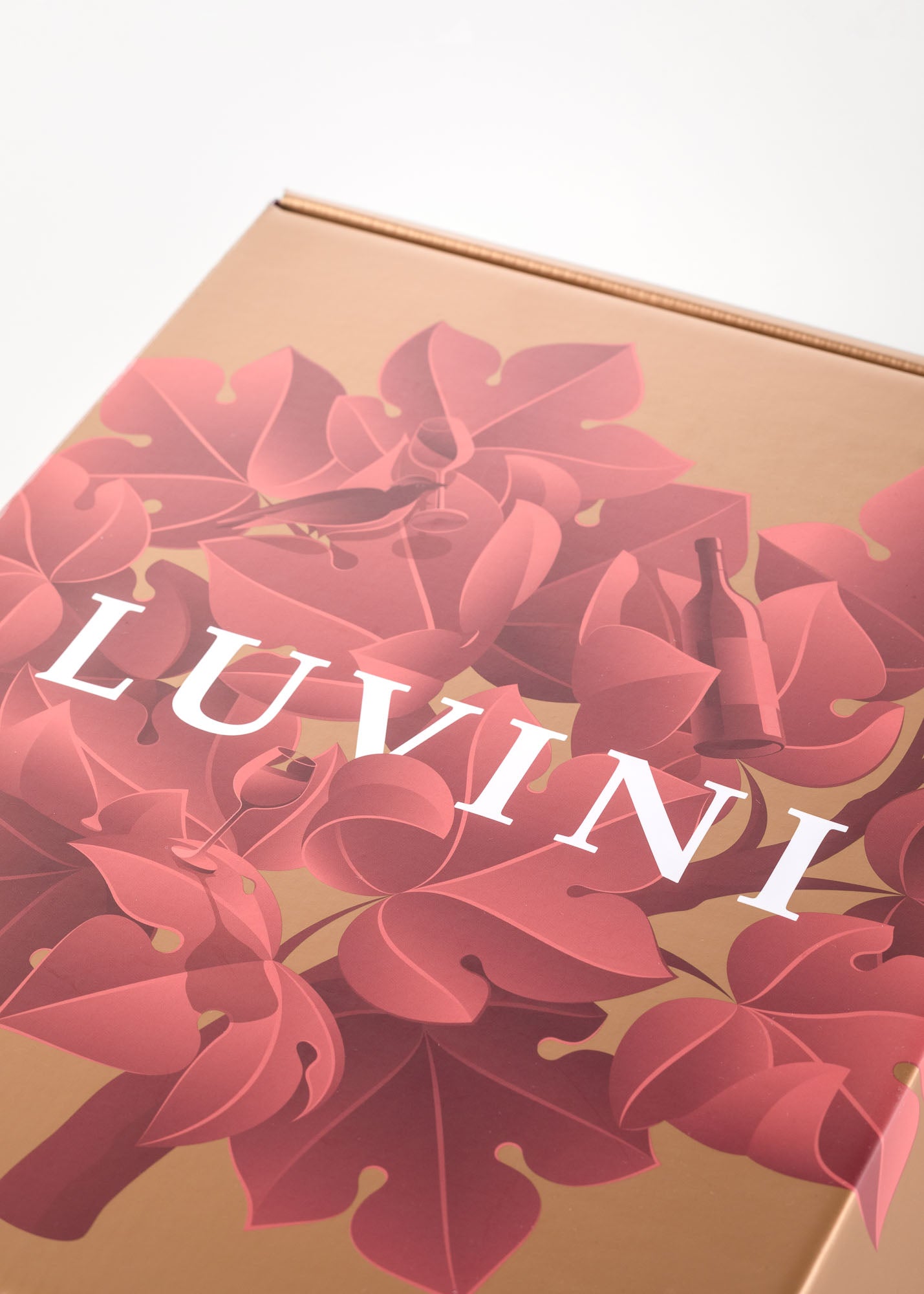 Luvini box červený