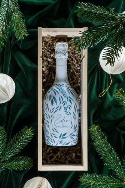 Vánoční dárkový box  červený , Spumante brut
